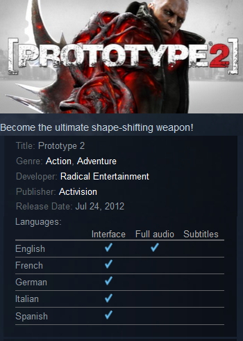 Prototype 2 (steam) - Click Image to Close